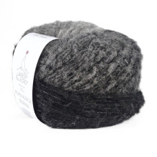 1 Пряжа Laines du Nord Piuma Alpaca Degrade,100г - 250м, різнокольоровий, 48% альпака, 44% лана без мюлесінгу, 8% нейлон