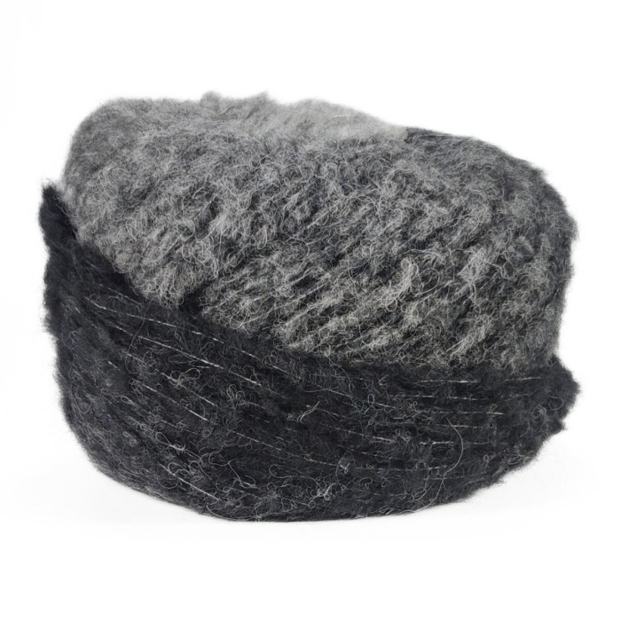 1 Пряжа Laines du Nord Piuma Alpaca Degrade,100г - 250м, різнокольоровий, 48% альпака, 44% лана без мюлесінгу, 8% нейлон