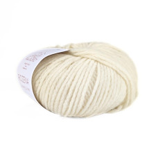 1 Пряжа Laines du Nord Rozena, 150г - 600м, білий, 68% меринос, 17% кашемір 15% нейлон