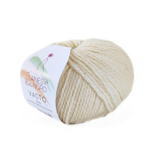 1 Пряжа Laines du Nord Vasto, 50г - 125м, молочний, 100% меринос