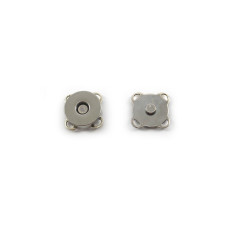 10 MAGNETIC SNAPS Застібка для сумки магнітна 1,5x1,5 см бронза, Circulo