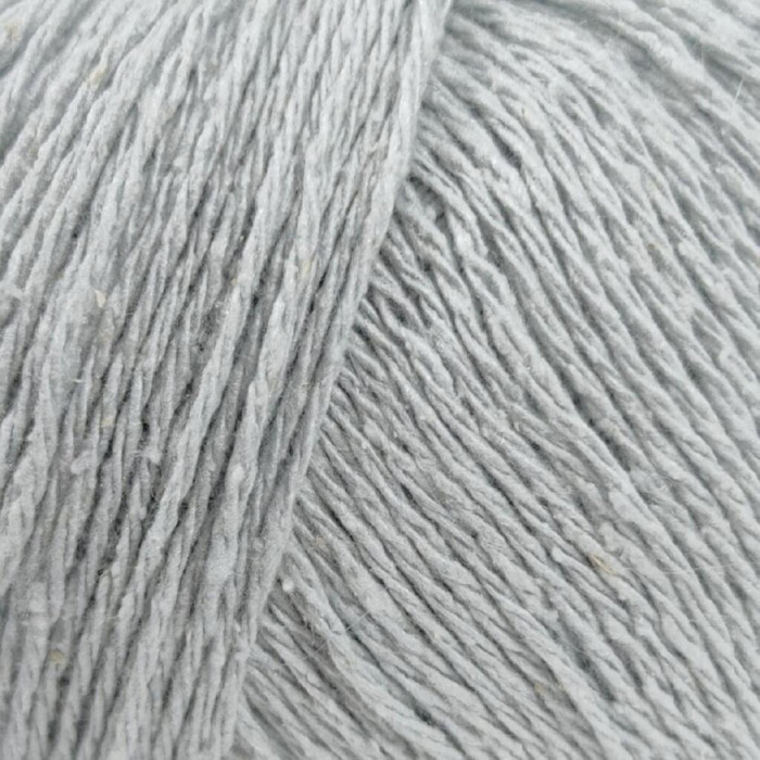 10 Пряжа Campolmi Filati Seta Bourette, 50г - 240м, сіро-блакитний, 100% шовк