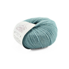 10 Пряжа Laines du Nord Ciliegia, 50г - 150м, небесний, 100% альпака бебі