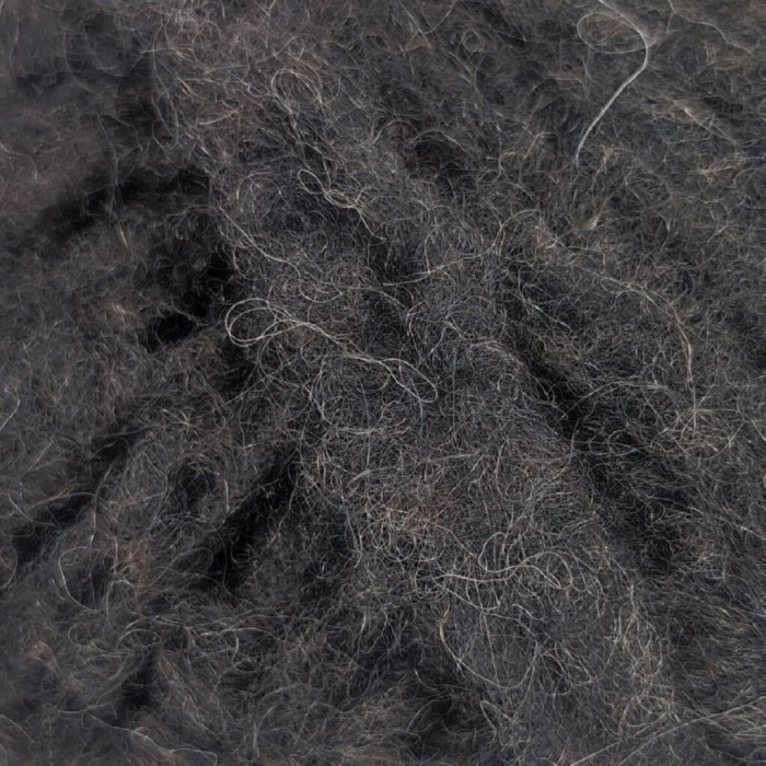 10 Пряжа Laines du Nord Piuma Alpaca,50г - 100м, темно-коричневий, 55% альпака, 40% вовна, 5% нейлон