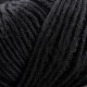 10 Пряжа Laines du Nord Soft Carded Merino, 25г - 90м, чорний, 100% вовна