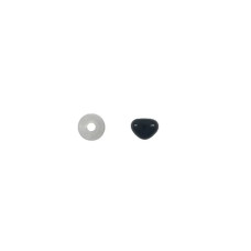 10 SNOU (носик) black Circulo - Носик чорний 10 мм, пластик