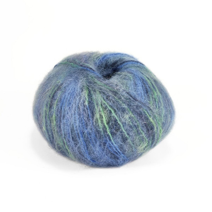 100 Пряжа Campolmi Filati Mohair Fantasie, 50г - 150м, мультіколор, 50% мохер, 50% вовна