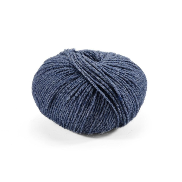 100 Пряжа Laines du Nord Holiday, 50г - 125м, вінтажний джинс, 70% вовна, 30% акрил