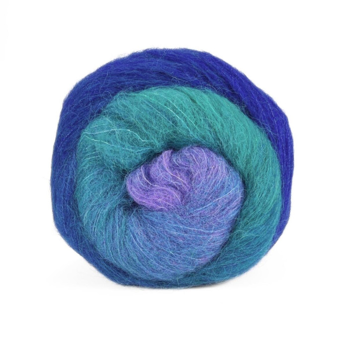 100 Пряжа Laines du Nord Poema Alpaca, 100г - 400м, різнокольоровий, 40% альпака, 40% шерсть, 20% нейлон