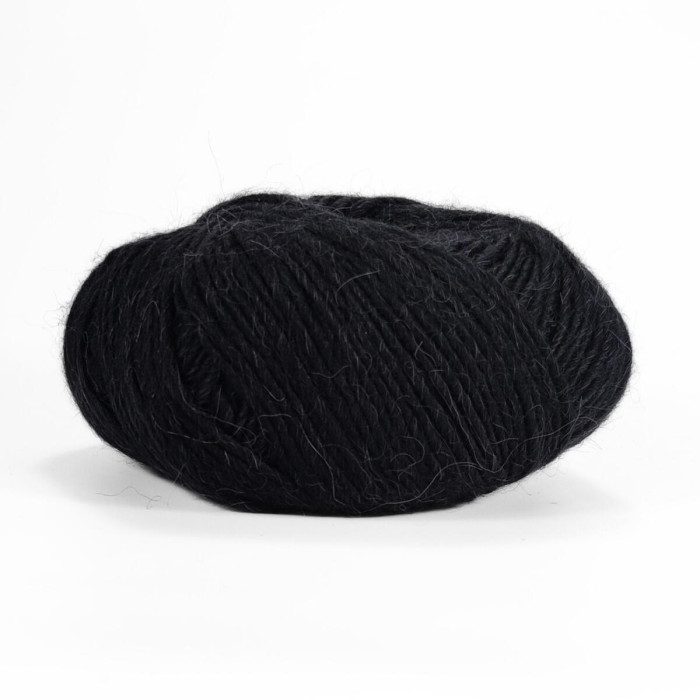 100 Пряжа Tropical Lane Cuzco, 50г - 140м, чорний, 50% вовна, 27% альпака, 18% акрил, 5% мохер