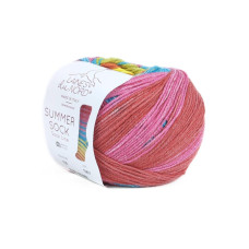 100 Пряжа шкарпеткова Laines du Nord Summer Sock, 80г - 340м, різнокольоровий, 88% бавовна, 12% нейлон