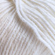 10001 Пряжа Lana Gatto Merinocot, 50г - 125м, білий, 53% мериносова вовна екстрафайн, 47% бавовна