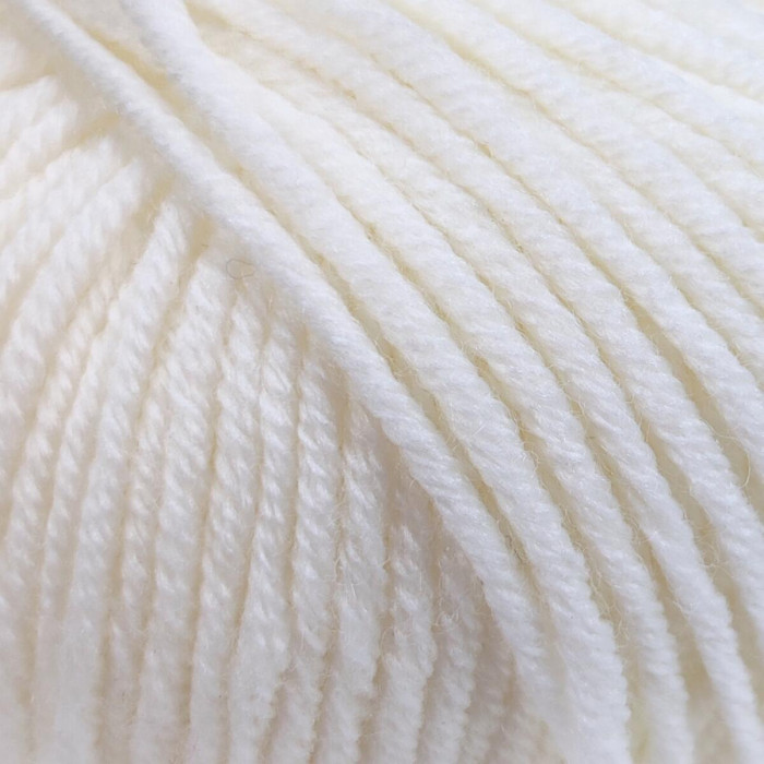 10001 Пряжа Lana Gatto Super Soft, 50г - 125м, білий, 100% меринос екстрафайн