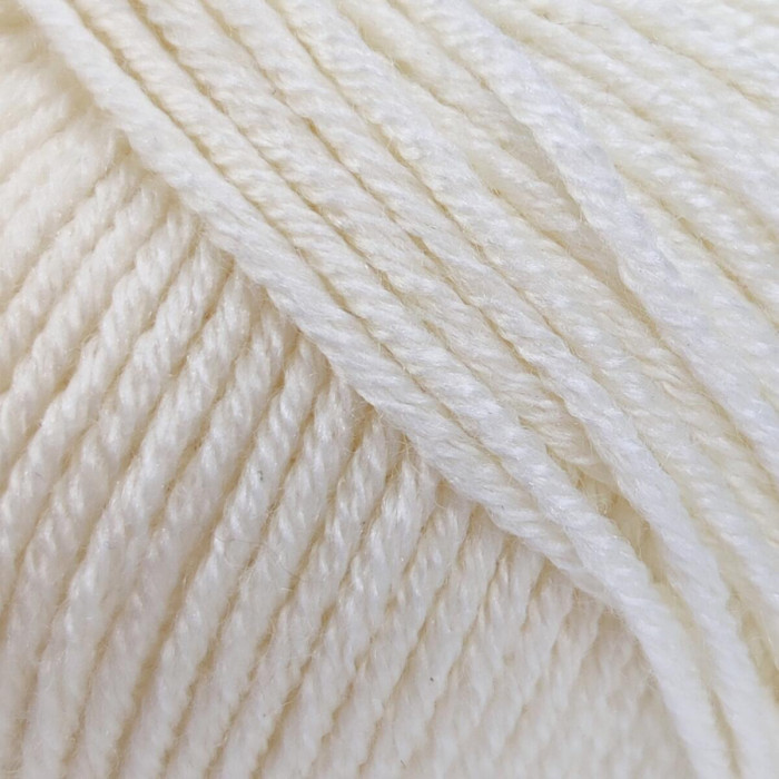 10009 Пряжа Lana Gatto Feeling, 50г - 140м, молочний, 70% вовна, 20% шовк, 10% кашемір