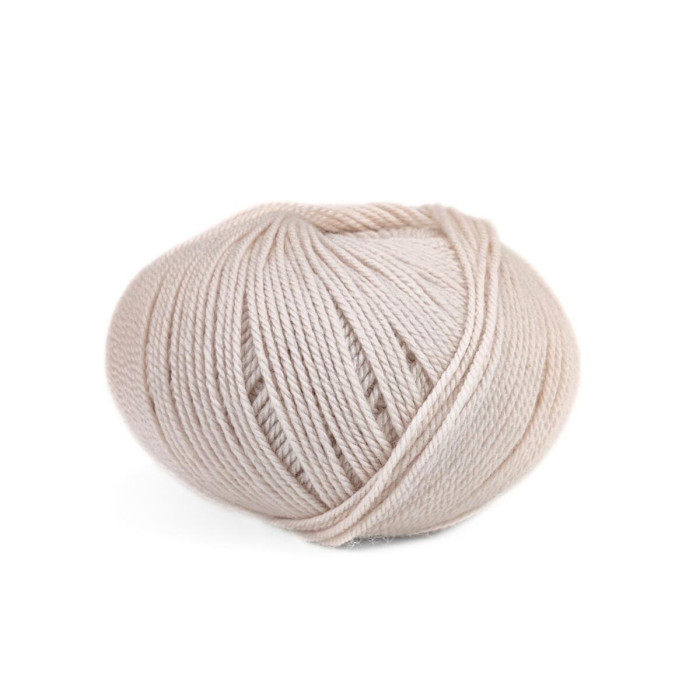 10011 Пряжа Lana Gatto Vip, 50г - 200м, пудровий, 80% вовна меринос екстрафайн, 20% кашемір