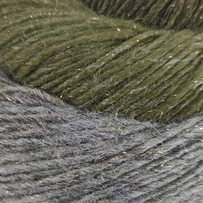 101 Пряжа Laines du Nord Poema Glitter, 150г - 600м, різнокольоровий95% вовна, 5% поліестер металізований