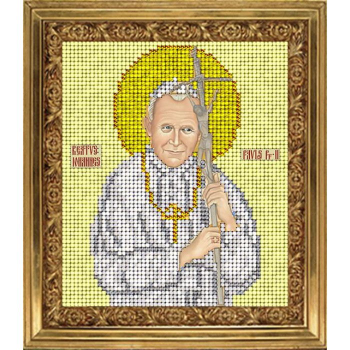 10117 Папа Павло II. Краса і творчість. Набір для вишивання бісером ювелірним(Знятий з виробництва)