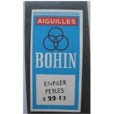 10124 Голки бісерні Beading №12. Bohin (Франція)