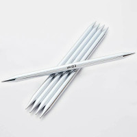 10148  KnitPro Спиці шкарпеткові Nova Metal 4 мм - 12,5 см, латунь