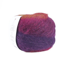 102 Пряжа Laines du Nord Poema Alpaca, 100г - 400м, різнокольоровий, 40% альпака, 40% шерсть, 20% нейлон