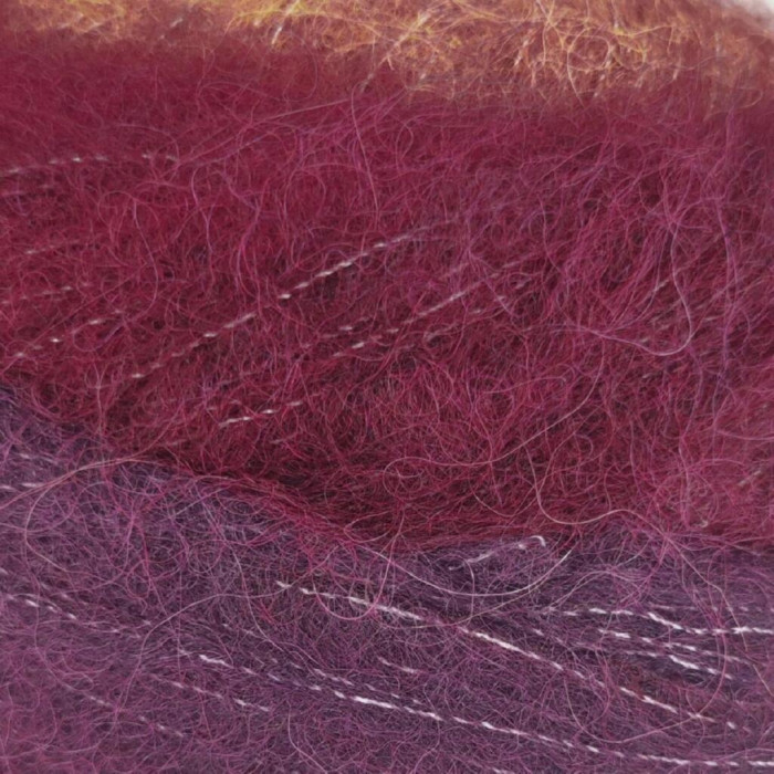 102 Пряжа Laines du Nord Poema Alpaca, 100г - 400м, різнокольоровий, 40% альпака, 40% шерсть, 20% нейлон