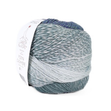102 Пряжа Laines du Nord Poema Cashmere, 100г - 400м, різнокольоровий, 80% меринос 16 мікрон, 20% кашемір