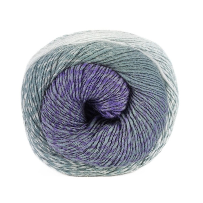 102 Пряжа Laines du Nord Poema Cashmere, 100г - 400м, різнокольоровий, 80% меринос 16 мікрон, 20% кашемір