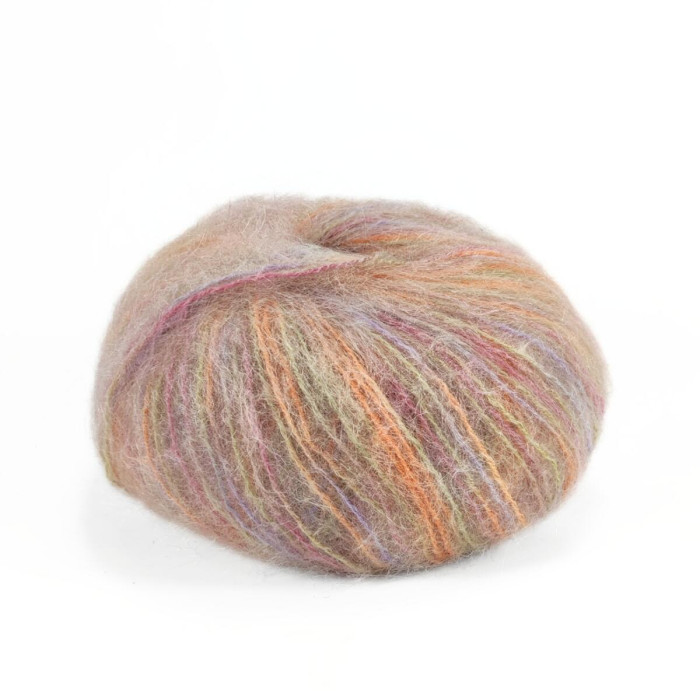 103 Пряжа Campolmi Filati Mohair Fantasie, 50г - 150м, мультіколор, 50% мохер, 50% вовна