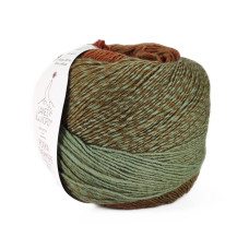 103 Пряжа Laines du Nord Poema Cashmere, 100г - 400м, різнокольоровий, 80% меринос 16 мікрон, 20% кашемір