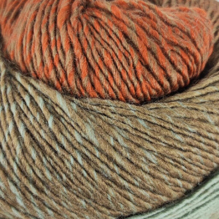 103 Пряжа Laines du Nord Poema Cashmere, 100г - 400м, різнокольоровий, 80% меринос 16 мікрон, 20% кашемір