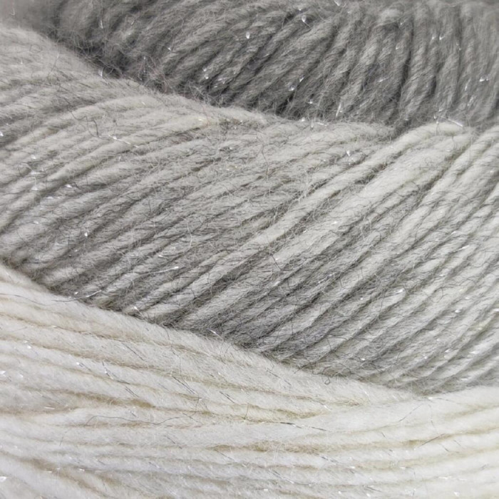 103 Пряжа Laines du Nord Poema Glitter, 150г - 600м, різнокольоровий95% вовна, 5% поліестер металізований