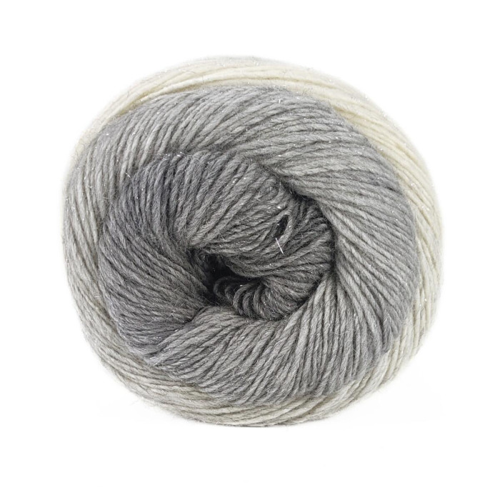 103 Пряжа Laines du Nord Poema Glitter, 150г - 600м, різнокольоровий95% вовна, 5% поліестер металізований