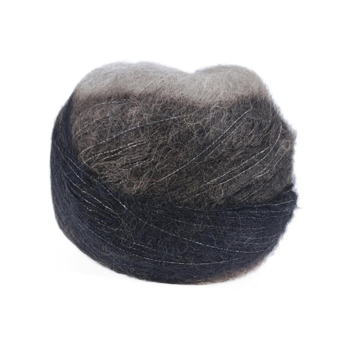 104 Пряжа Laines du Nord Poema Alpaca, 100г - 400м, різнокольоровий, 40% альпака, 40% шерсть, 20% нейлон