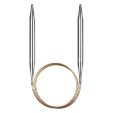 105-7/10-150 Addi Спиці кругові незнімні Premium Classic 10 мм - 150 см, латунь
