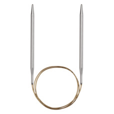 105-7/5-60 Addi Спиці кругові незнімні Premium Classic 5 мм - 60 см, латунь