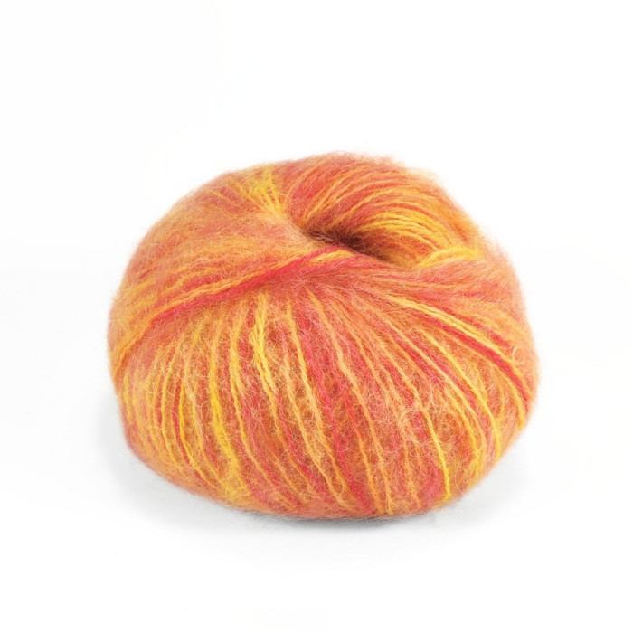 105 Пряжа Campolmi Filati Mohair Fantasie, 50г - 150м, мультіколор, 50% мохер, 50% вовна