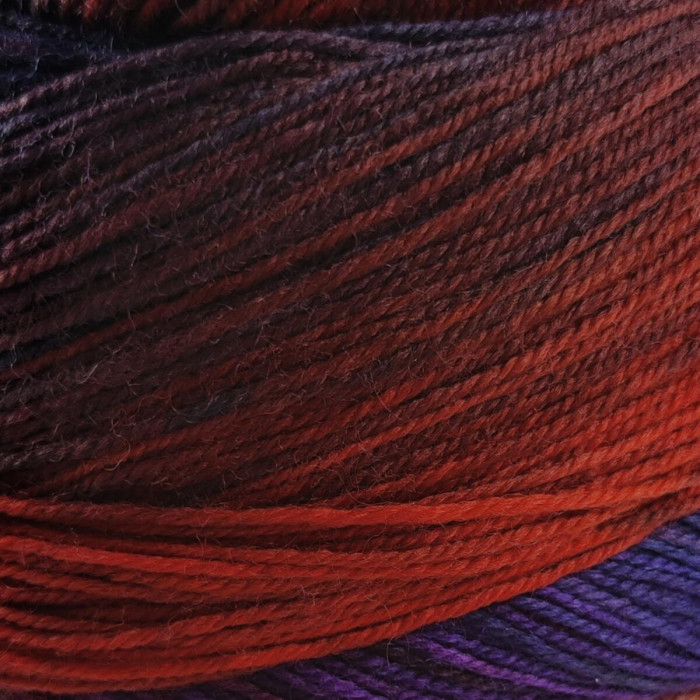 105 Шкарпеткова Пряжа Laines du Nord WaterColor Sock, 100г - 420м, різнокольоровий, 75% вовна, 25% нейлон