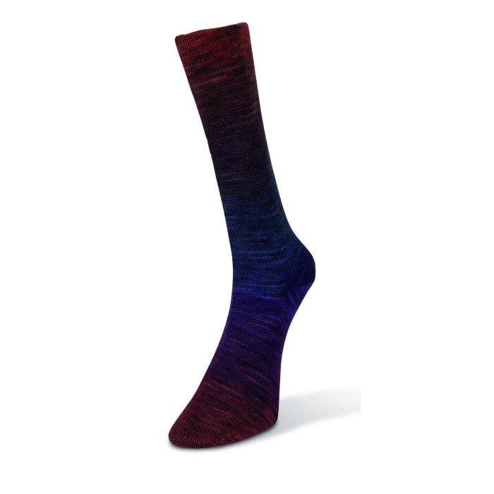 105 Шкарпеткова Пряжа Laines du Nord WaterColor Sock, 100г - 420м, різнокольоровий, 75% вовна, 25% нейлон