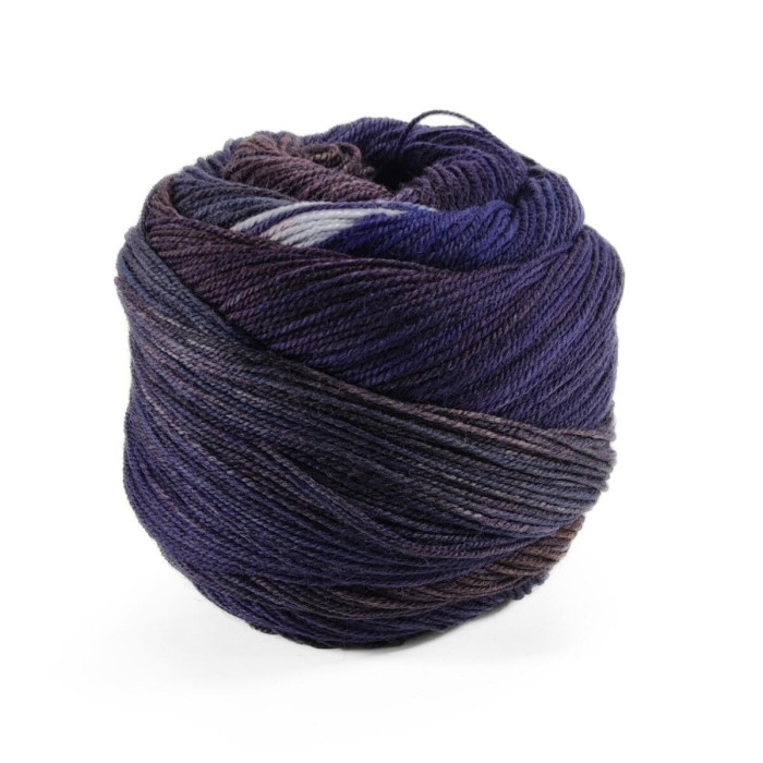 106 Шкарпеткова Пряжа Laines du Nord WaterColor Sock, 100г - 420м, різнокольоровий, 75% вовна, 25% нейлон
