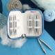 10624 KnitPro Набір з'ємних спиць Chunky Nova Metal - 13 см (довжина спиць)