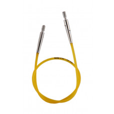 10631 Кабель Yellow (Жовтий) д/створення кругових спиць довжиною 40 cm KnitPro