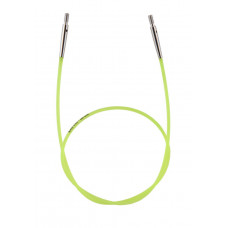 10633 Кабель Neon Green (Неоновый зеленый) д/создания круговых спиц длиной 60 cm KnitPro
