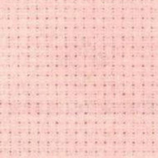 3251/389 канва, відріз 55х70 см, Aida 16 Zweigart, рожевий, 100% бавовна