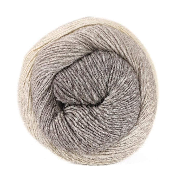 107 Пряжа Laines du Nord Poema Cashmere, 100г - 400м, різнокольоровий, 80% меринос 16 мікрон, 20% кашемір