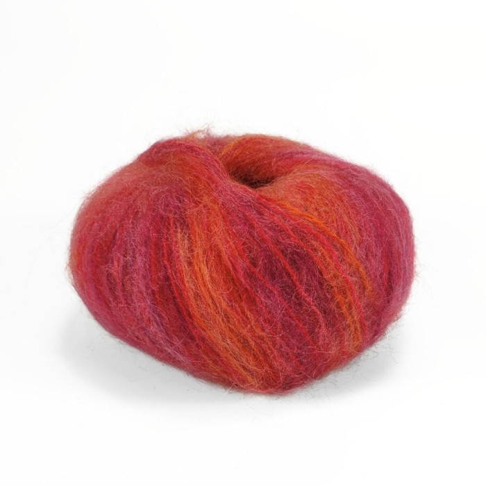 108 Пряжа Campolmi Filati Mohair Fantasie, 50г - 150м, мультіколор, 50% мохер, 50% вовна