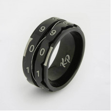 10870 Лічильник рядів Size12(21.4 mm Inner ID) Black Row Counters Rings KnitPro
