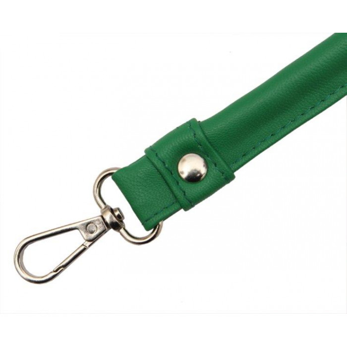 10887 Ручки для сумок (штучна шкіра) з карабіном Green (pack of 2 handles) KnitPro