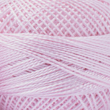 109 Муліне Art. 87 Pearl Cotton Luca-S, бавовна, 10 г, 80 м, колір світло-рожевий