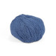 11 Пряжа Campolmi Filati Seta Bourette, 50г - 240м, блакитний, 100% шовк