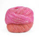 11 Пряжа Laines du Nord Cashsilk Cotton Degrade, 50г - 290м, рожевий, 55% вовна, 22% шовк, 10% кашемір, 13% бавовна